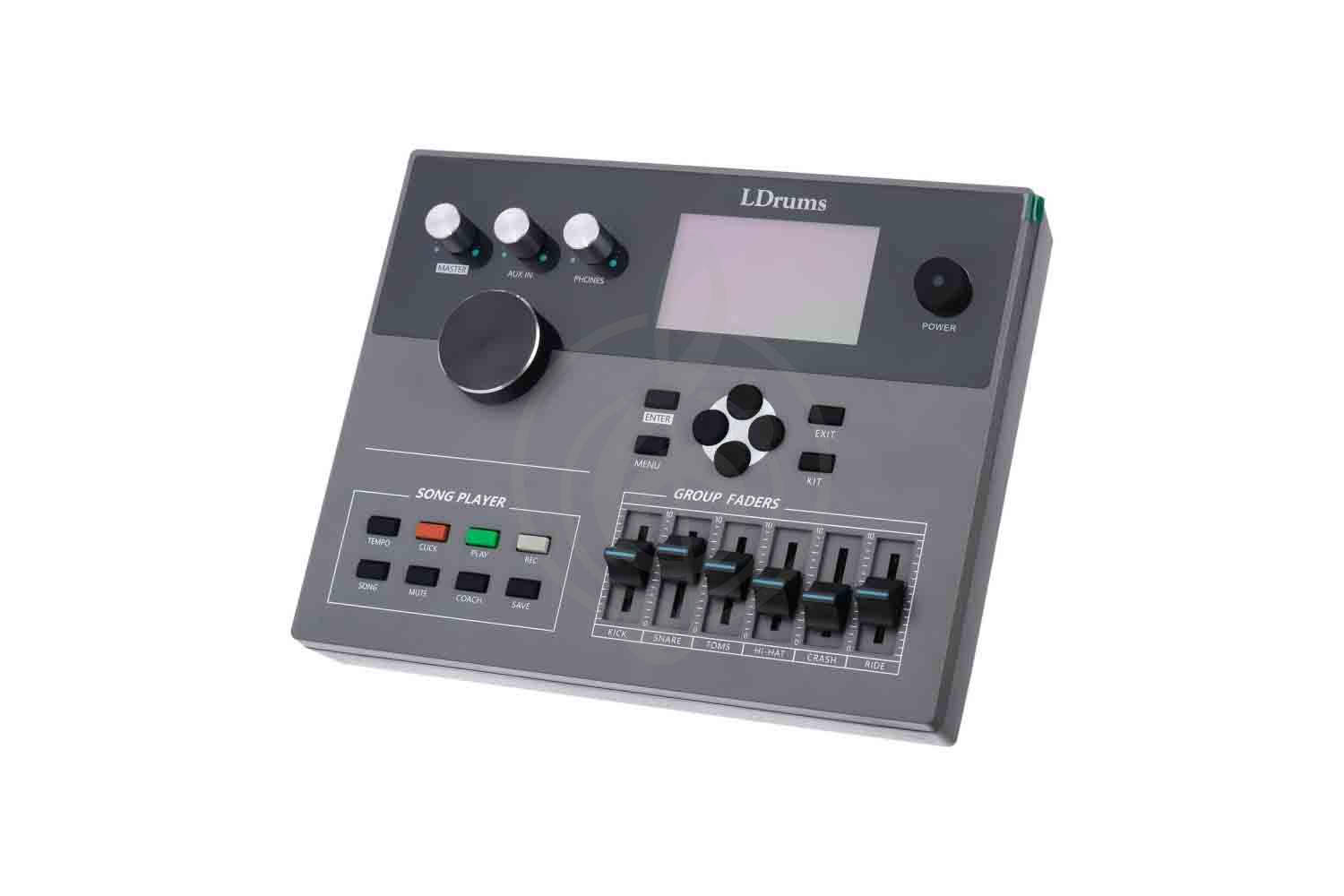 Пэд, рама и модуль LDrums DSP-5201 (2001102) - Модуль управления цифровой установки MK-5L, LDrums DSP-5201 в магазине Доминанта мьюзик - фото 1