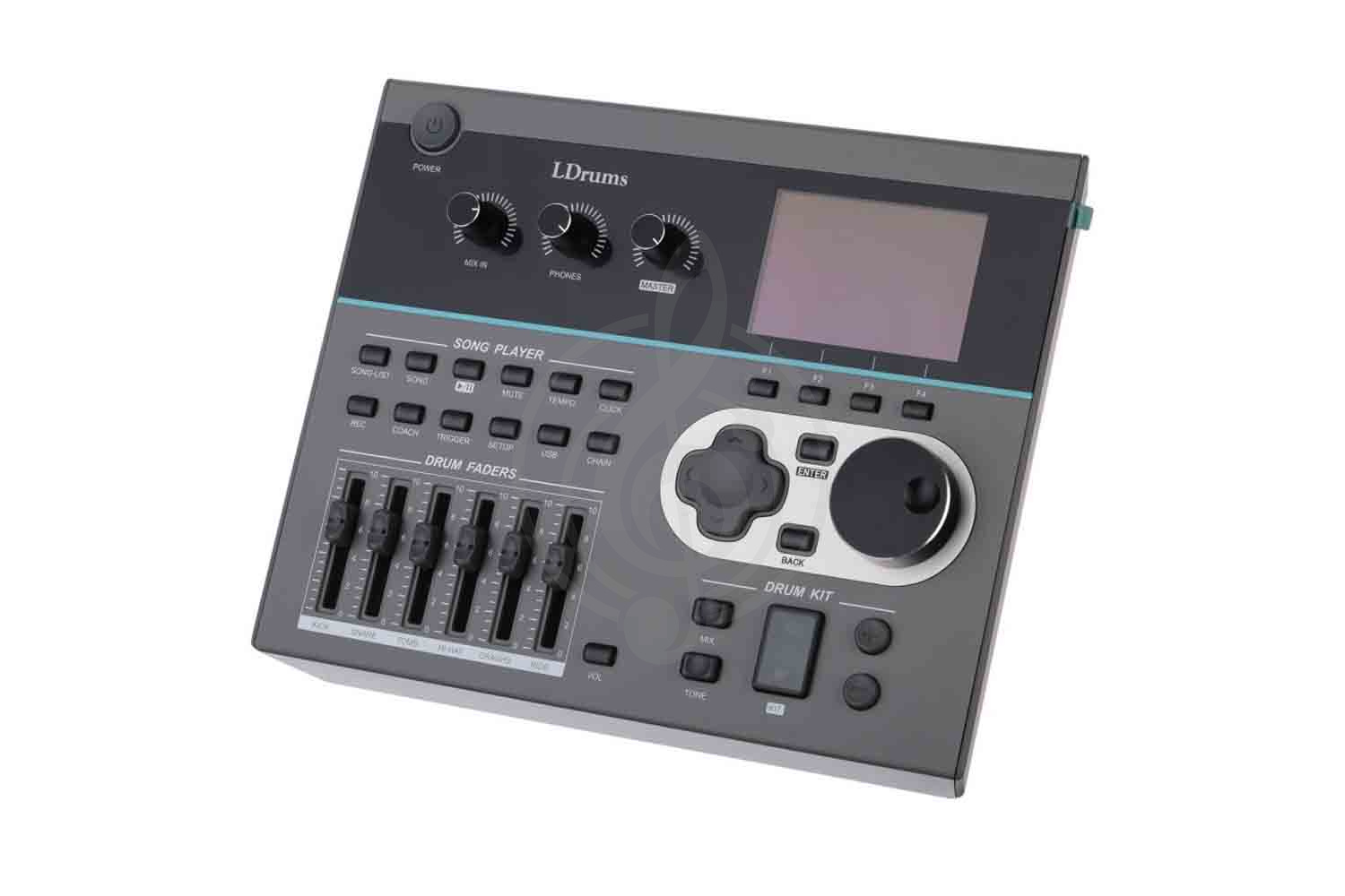 Пэд, рама и модуль LDrums DSP-7101 - Модуль управления цифровой установки MK-7X, LDrums DSP-7101 в магазине Доминанта мьюзик - фото 1