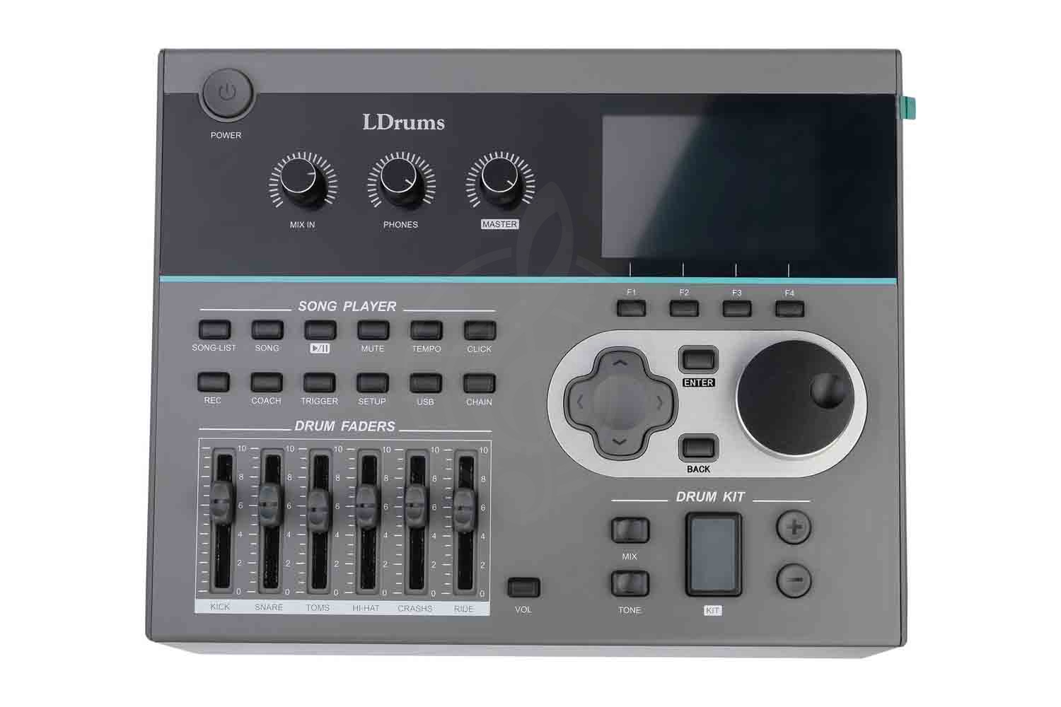 Пэд, рама и модуль LDrums DSP-7101 - Модуль управления цифровой установки MK-7X, LDrums DSP-7101 в магазине Доминанта мьюзик - фото 4