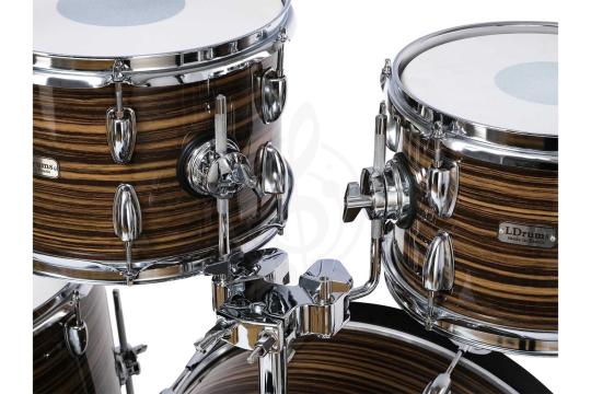 LDrums LD-2218-64-09 - Барабанная установка, зебрано - фото 12 Ударная установка LDrums LD-2218-64-09 - Барабанная установка, зебрано, LD-2218-64-09 в магазине DominantaMusic - фото 12