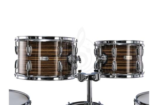 LDrums LD-2218-64-09 - Барабанная установка, зебрано - фото 13 Ударная установка LDrums LD-2218-64-09 - Барабанная установка, зебрано, LD-2218-64-09 в магазине DominantaMusic - фото 13