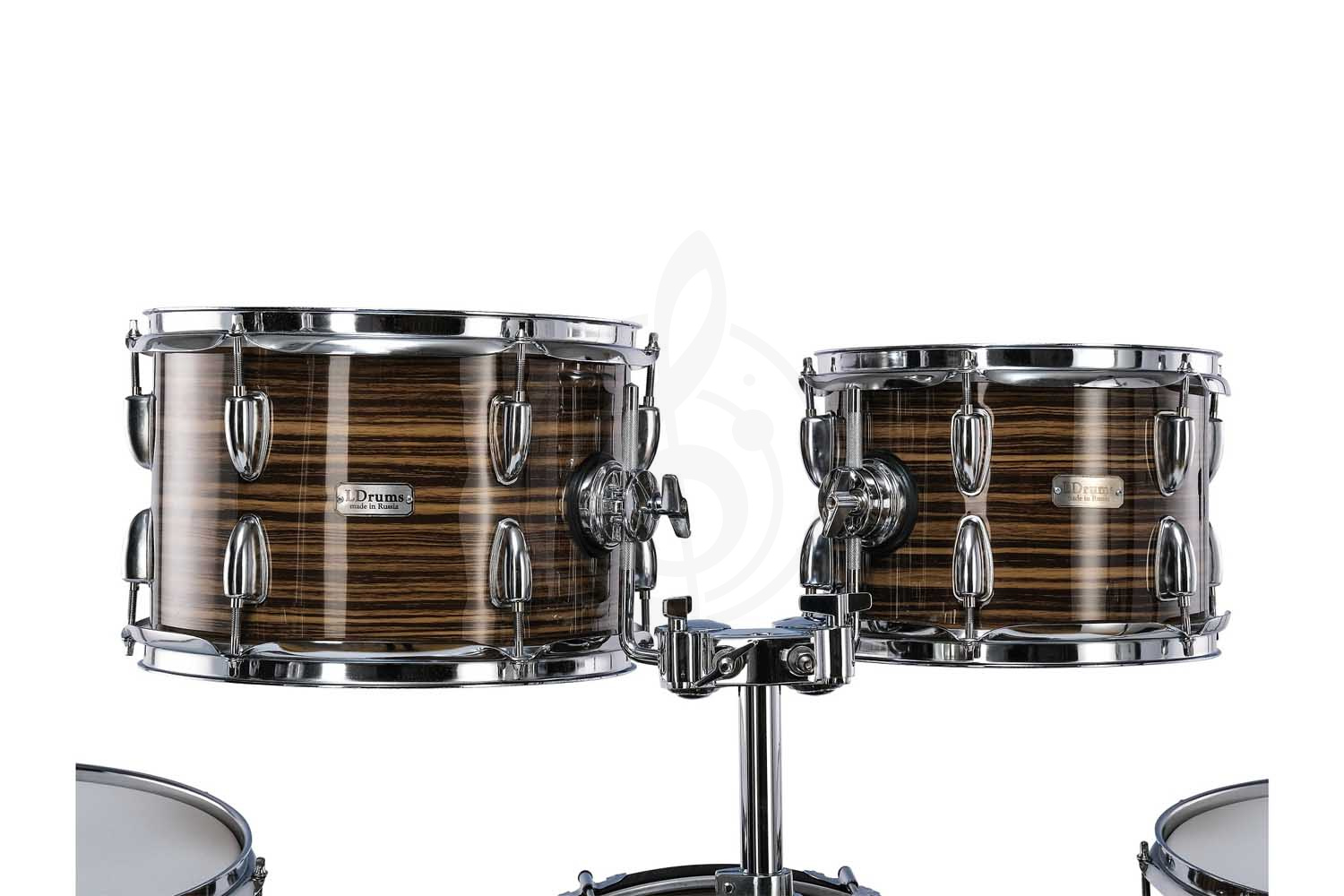 Комплект ударной установки LDrums LD-2218-64-09 - Барабанная установка, зебрано,  LD-2218-64-09 в магазине DominantaMusic - фото 13