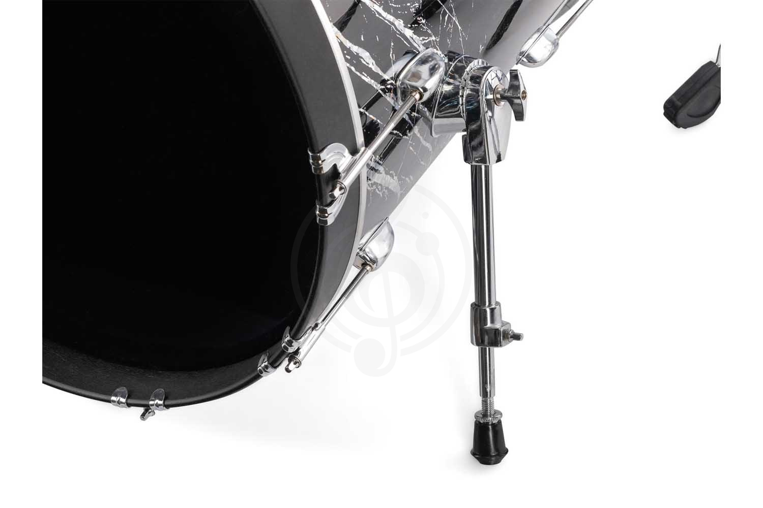 Комплект ударной установки LDrums LD-2220-64-04 - Барабанная установка, черный мрамор ,  LD-2220-64-04 в магазине DominantaMusic - фото 