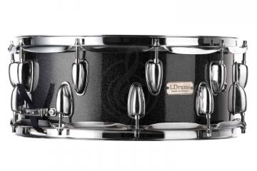 Малый барабан LDrums LD5406SN - Малый барабан, черный металлик, 14"х5,5", LDrums LD5406SN в магазине DominantaMusic - фото 2