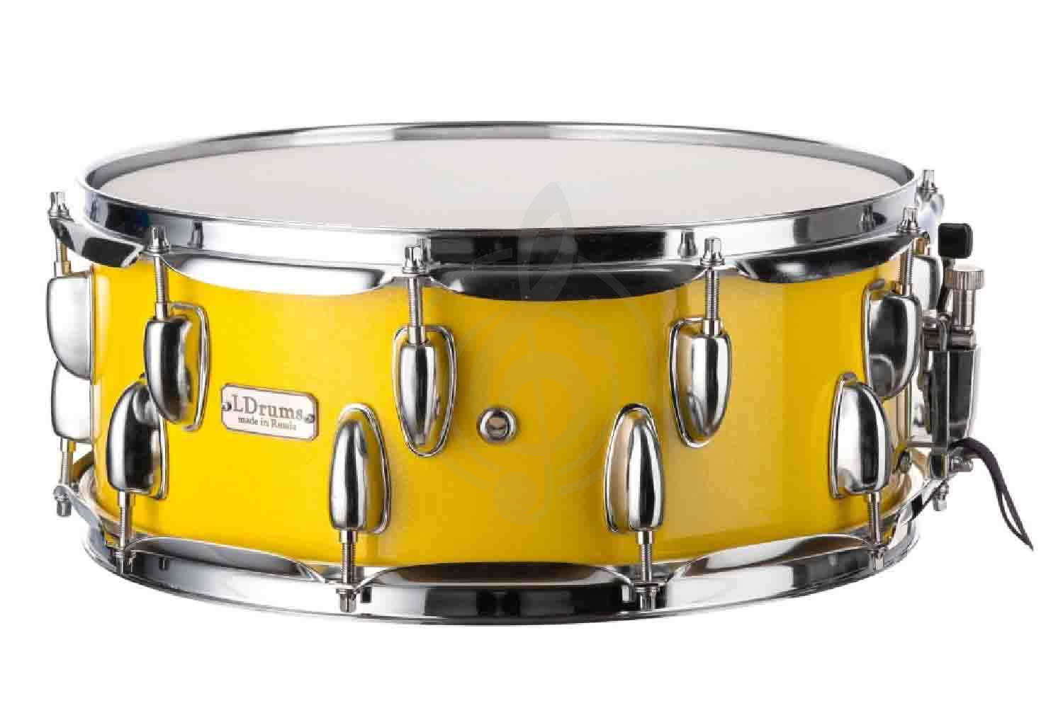 Малый барабан LDrums LD5410SN - Малый барабан, желтый, 14"х5,5", LDrums LD5410SN в магазине DominantaMusic - фото 1