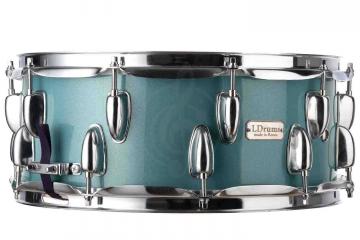 Малый барабан LDrums LD5411SN - Малый барабан, сине-зеленый, 14"х5,5", LDrums LD5411SN в магазине DominantaMusic - фото 2