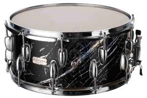 Изображение LDrums LD6404SN - Малый барабан, черный мрамор, 14"х6,5"