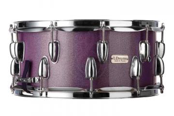 Малый барабан LDrums LD6405SN - Малый барабан, фиолетовый, 14"х6,5", LDrums LD6405SN в магазине DominantaMusic - фото 2