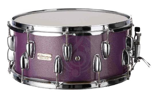 Изображение LDrums LD6405SN - Малый барабан, фиолетовый, 14"х6,5"