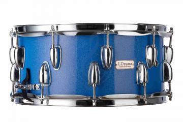 Малый барабан LDrums LD6407SN - Малый барабан, синий, 14"х6,5", LDrums LD6407SN в магазине DominantaMusic - фото 2