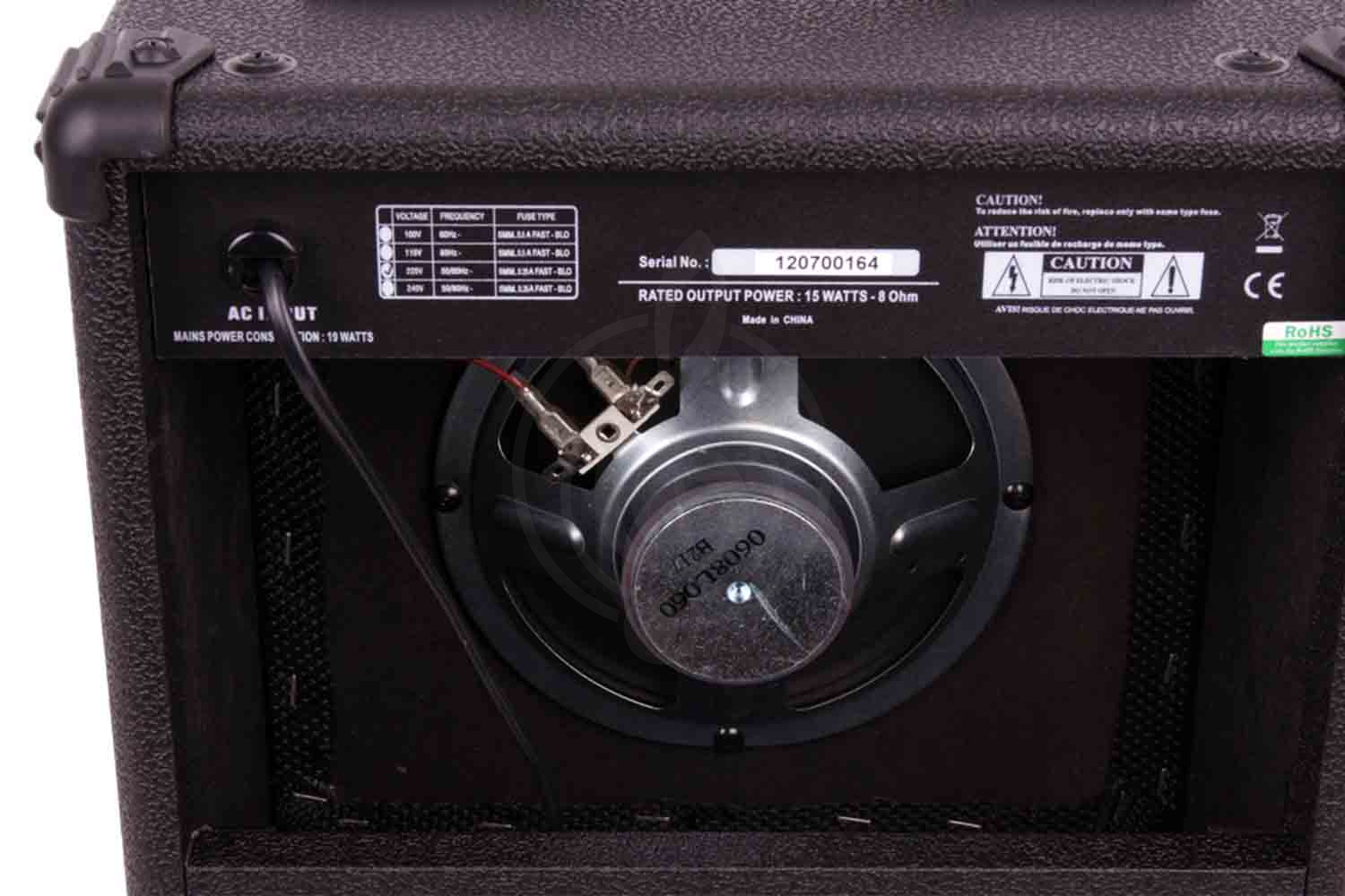 Комбоусилитель для электрогитары LEEM S15RG - Комбик гитарный 15Вт реверберация, Leem S15RG в магазине DominantaMusic - фото 3