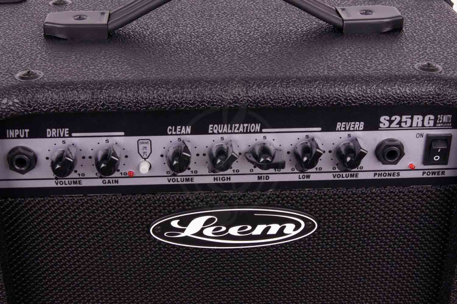 Комбоусилитель для электрогитары LEEM S25RG - Комбик гитарный 25Вт реверберация, Leem S25RG в магазине DominantaMusic - фото 3