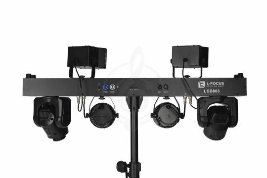 Дискотечный прибор (LED эффекты) LFocus LCB803 - Комплект светодиодных прожекторов на стойке, 200 Вт,  LCB803 в магазине Доминанта мьюзик - фото 8