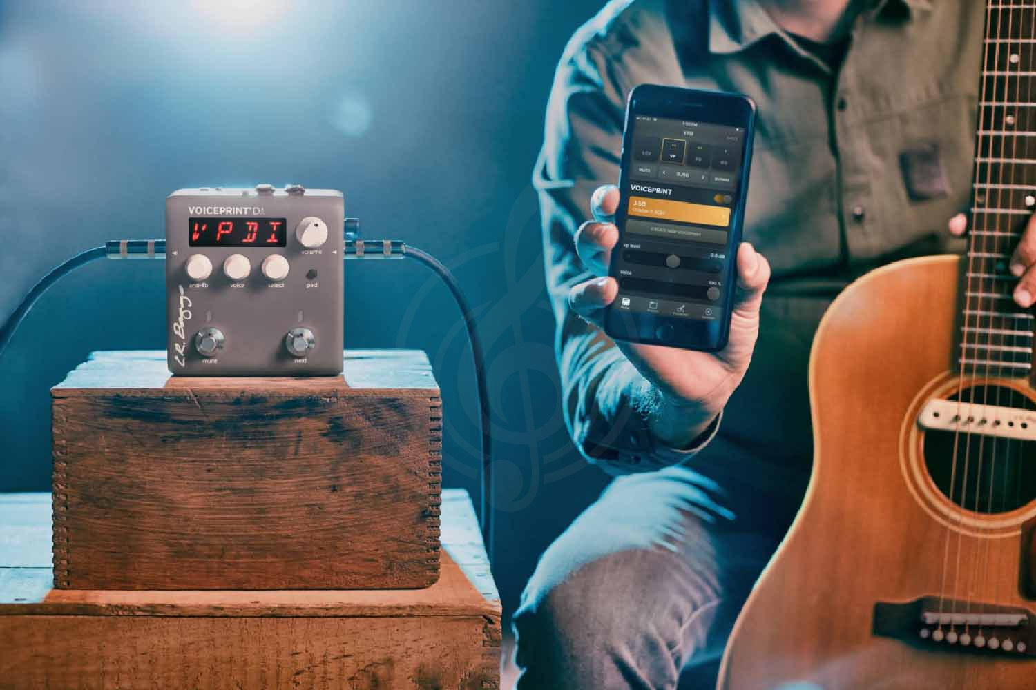 DI бокс, директ бокс, дибокс LR Baggs Voiceprint DI - Предусилитель для акустической гитары, LR Baggs Voiceprint DI в магазине Доминанта мьюзик - фото 3