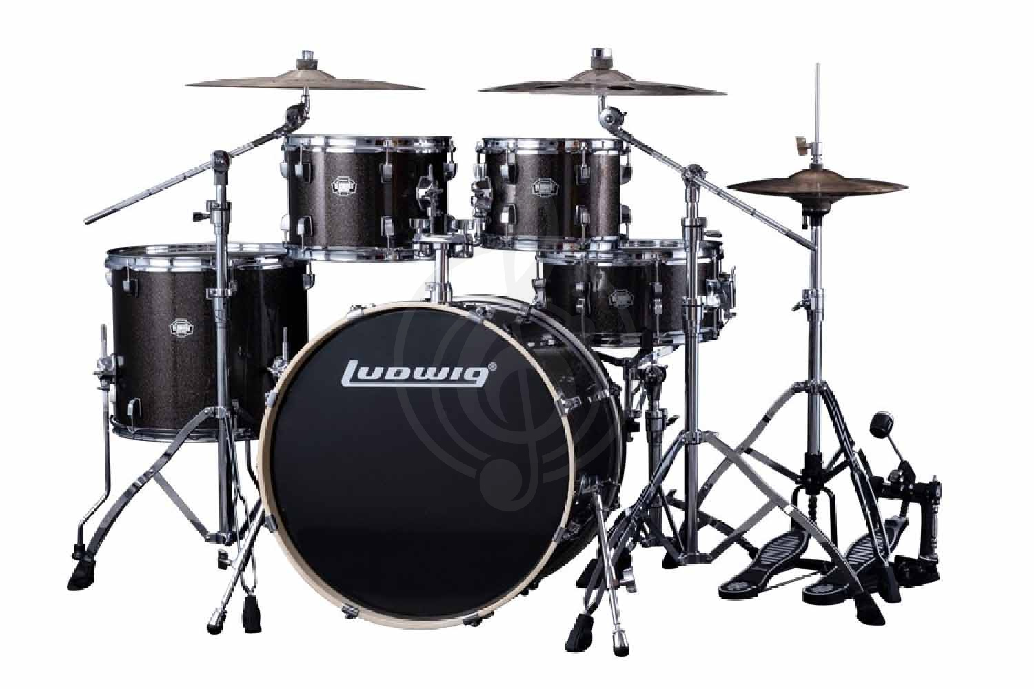 Ударная установка Ludwig LEE52205 Element - Барабанная установка, Ludwig LEE52205 Element в магазине Доминанта мьюзик - фото 1