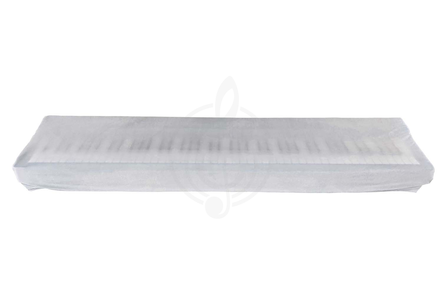 Накидка для цифровых пианино Lutner Aka-015W - Накидка для цифрового пианино универсальная бархатная, белая, Lutner Aka-015W в магазине DominantaMusic - фото 3