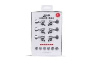 Изображение Luxars LTA-50A-CR - Колки для гитары, локовые, 3+3, хром