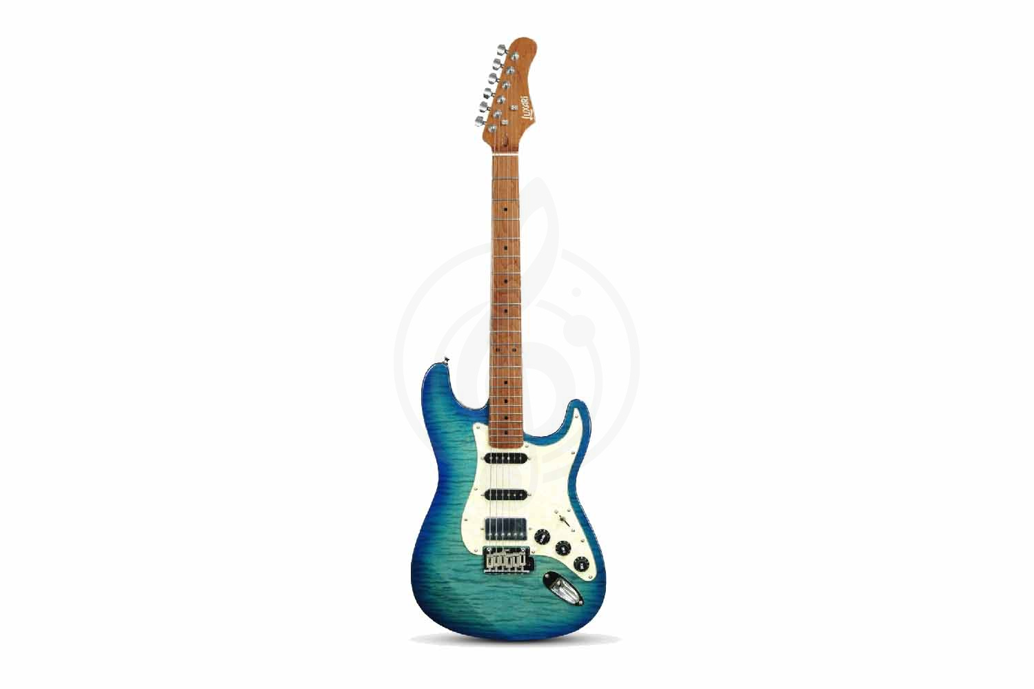Электрогитара Stratocaster Luxars S-G25-SBL - Электрогитара, Luxars S-G25-SBL в магазине Доминанта мьюзик - фото 4