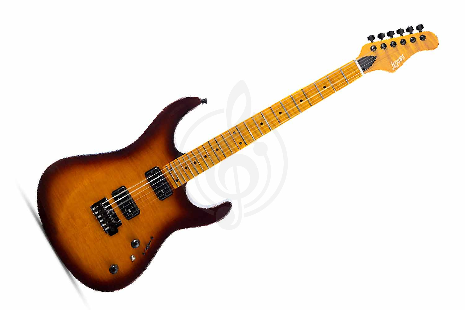 Электрогитара Stratocaster Luxars S-G37-MAX-S-SHB - Электрогитара, Luxars S-G37-MAX-S-SHB в магазине Доминанта мьюзик - фото 1
