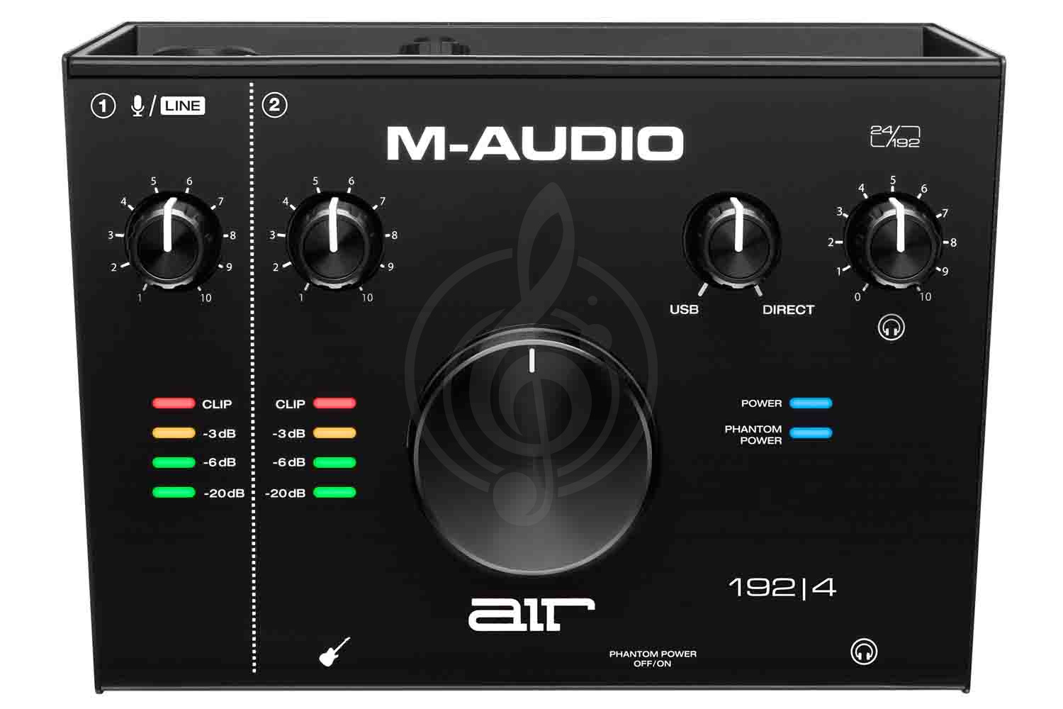 Звуковая карта M-Audio AIR 192 4 USB - аудиоинтерфейс, M-Audio AIR 192  в магазине DominantaMusic - фото 1