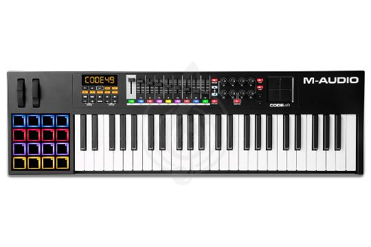 MIDI-клавиатура M-Audio CODE 49 Black - MIDI-клавиатура, M-Audio CODE 49 Black в магазине DominantaMusic - фото 1