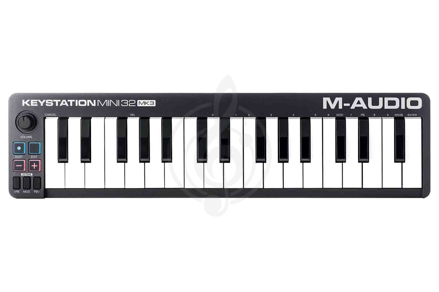 MIDI-клавиатура Миди-клавиатуры M-Audio M-AUDIO Keystation Mini 32 - USB миди-клавиатура Mini 32 - фото 1