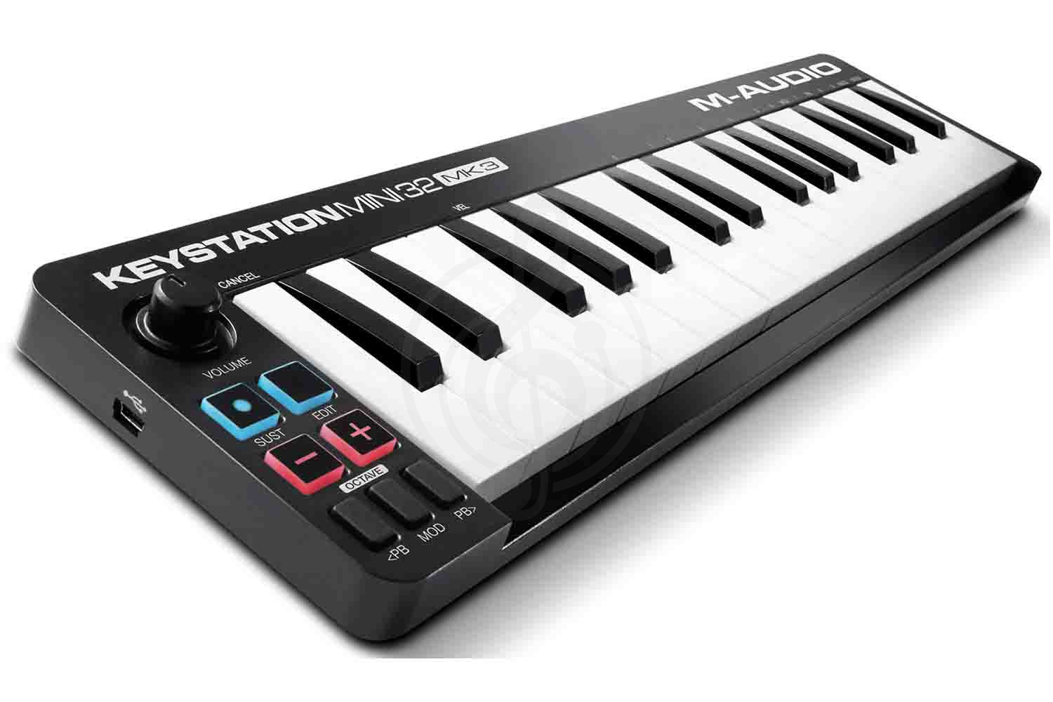 MIDI-клавиатура Миди-клавиатуры M-Audio M-AUDIO Keystation Mini 32 - USB миди-клавиатура Mini 32 - фото 2