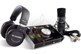 Звуковая карта Звуковые карты, аудиоинтерфейсы M-Audio M-Audio M-Track 2X2 Vocal Studio Pro - фото 1