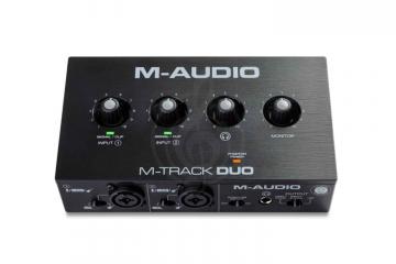 Звуковая карта M-Audio M-TRACK DUO USB - Аудиоинтерфейс, M-Audio M-TRACK DUO USB в магазине DominantaMusic - фото 3