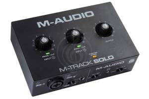 Изображение M-Audio M-TRACK SOLO USB - Аудиоинтерфейс