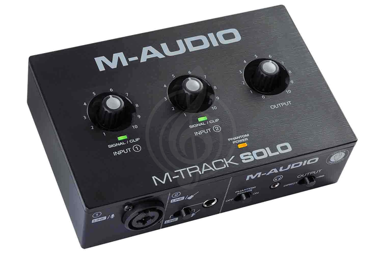 Звуковая карта M-Audio M-TRACK SOLO USB - Аудиоинтерфейс, M-Audio M-TRACK SOLO USB в магазине DominantaMusic - фото 1