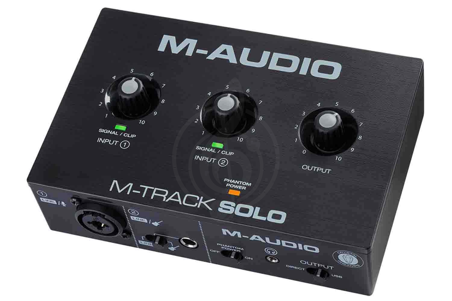 Звуковая карта M-Audio M-TRACK SOLO USB - Аудиоинтерфейс, M-Audio M-TRACK SOLO USB в магазине DominantaMusic - фото 3