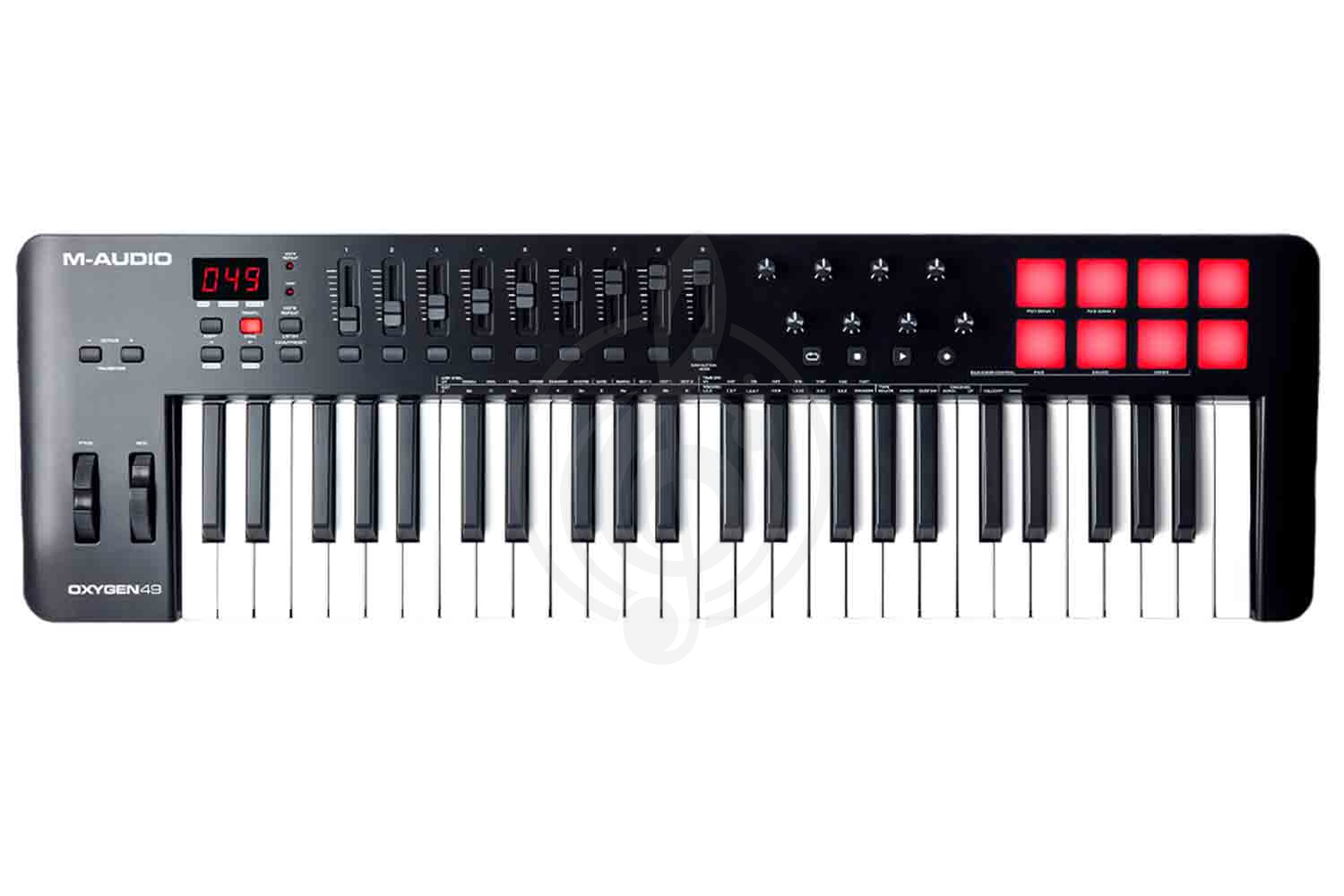 MIDI-клавиатура M-Audio Oxygen 49 MKV - MIDI-клавиатура, M-Audio Oxygen 49 MKV в магазине DominantaMusic - фото 1