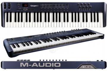 MIDI-клавиатура Миди-клавиатуры M-Audio M-Audio Oxygen 61 - Миди-клавиатура Oxygen 61 MIDI - фото 3