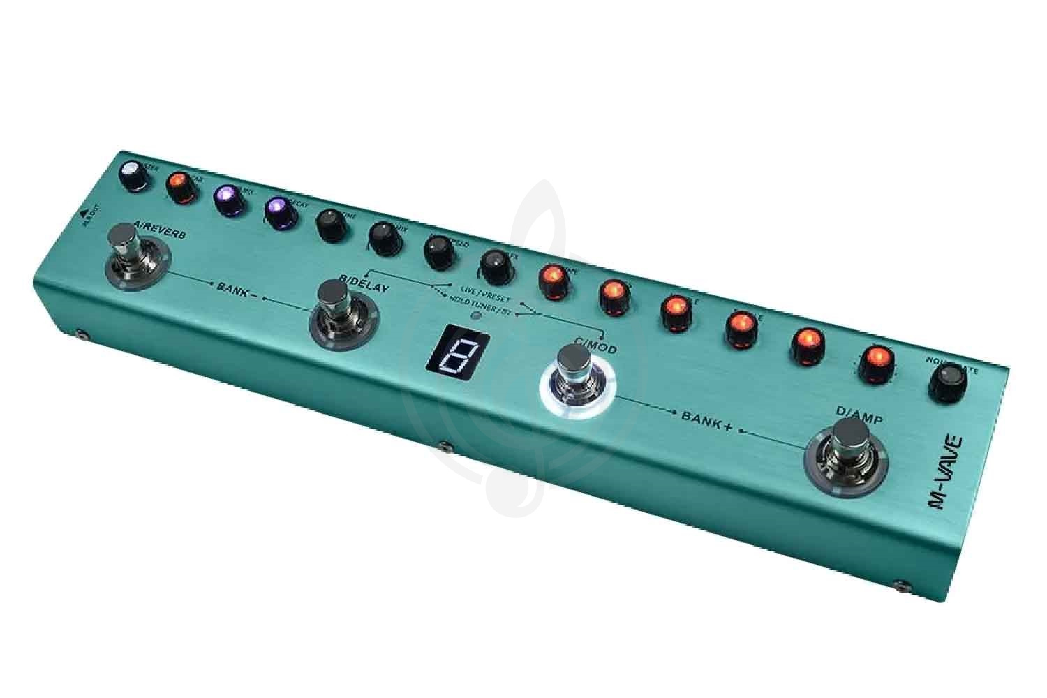 Процессор для электрогитары M-vave Tank-G - Процессор эффектов, M-VAVE Tank-G в магазине DominantaMusic - фото 1