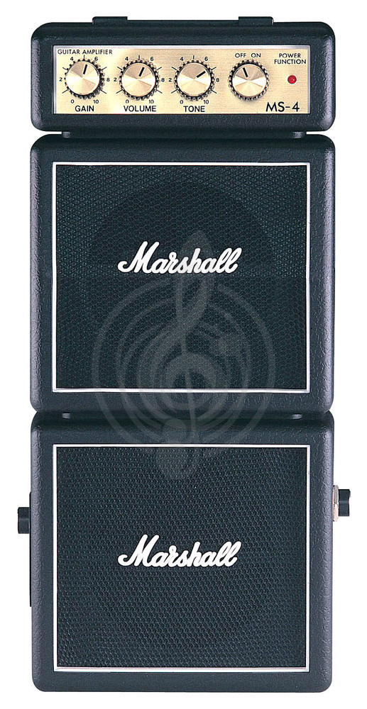 Комбоусилитель для электрогитары Мини-комбики для гитар Marshall MARSHALL MS-4 MICRO STACK - Гитарный мини-комбик MS-4 MICRO STACK - фото 1