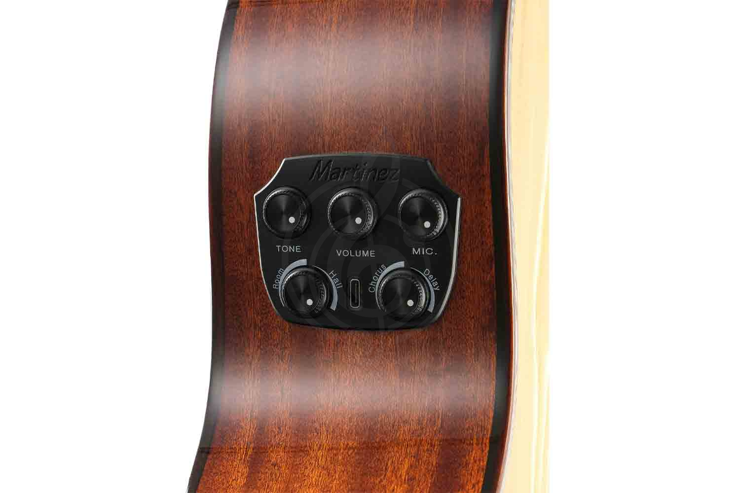 Классическая гитара 4/4 Martinez MP-14-MH - Классическая гитара со звукоснимателем, MARTINEZ MP-14-MH в магазине Доминанта мьюзик - фото 3