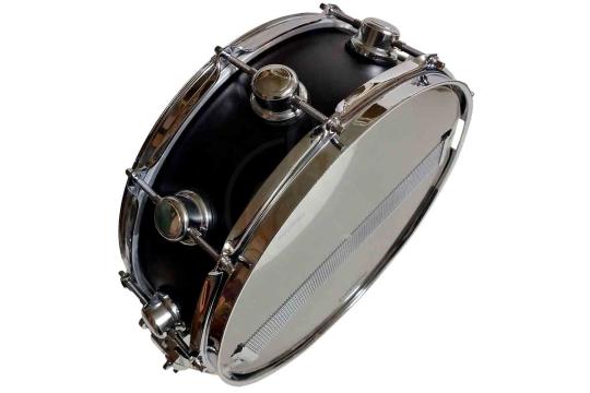 Малый барабан Мастерская Бехтеревых MBb-m-1405-10-BK - Малый барабан 14х5", береза, черный, Мастерская Бехтеревых MBb-m-1405-10-BK в магазине Доминанта мьюзик - фото 2