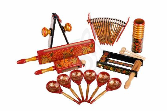 Изображение Набор шумовых инструментов Мастерская Сереброва MS-K1-KT-02