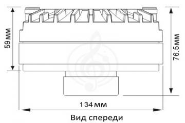  ВЧ драйверы MAXO MAXO PA51 (60W) 2 "ВЧ драйвер PA51 - фото 3