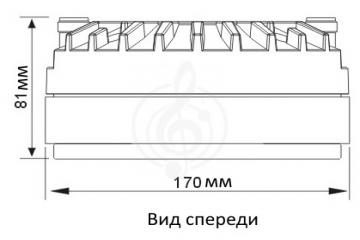  ВЧ драйверы MAXO MAXO PA726AL (110W) 3 "ВЧ драйвер PA726AL - фото 2