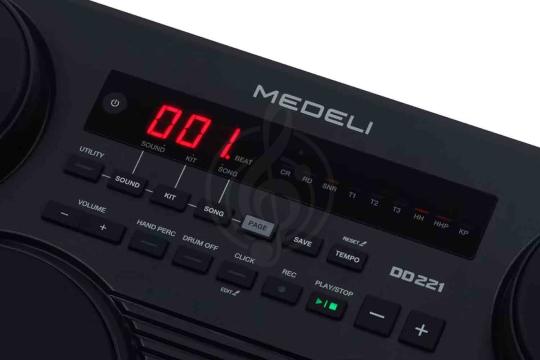 Medeli DD221 - Цифровой барабан - фото 6 Электронная ударная установка Medeli DD221 - Цифровой барабан, DD221 в магазине DominantaMusic - фото 6