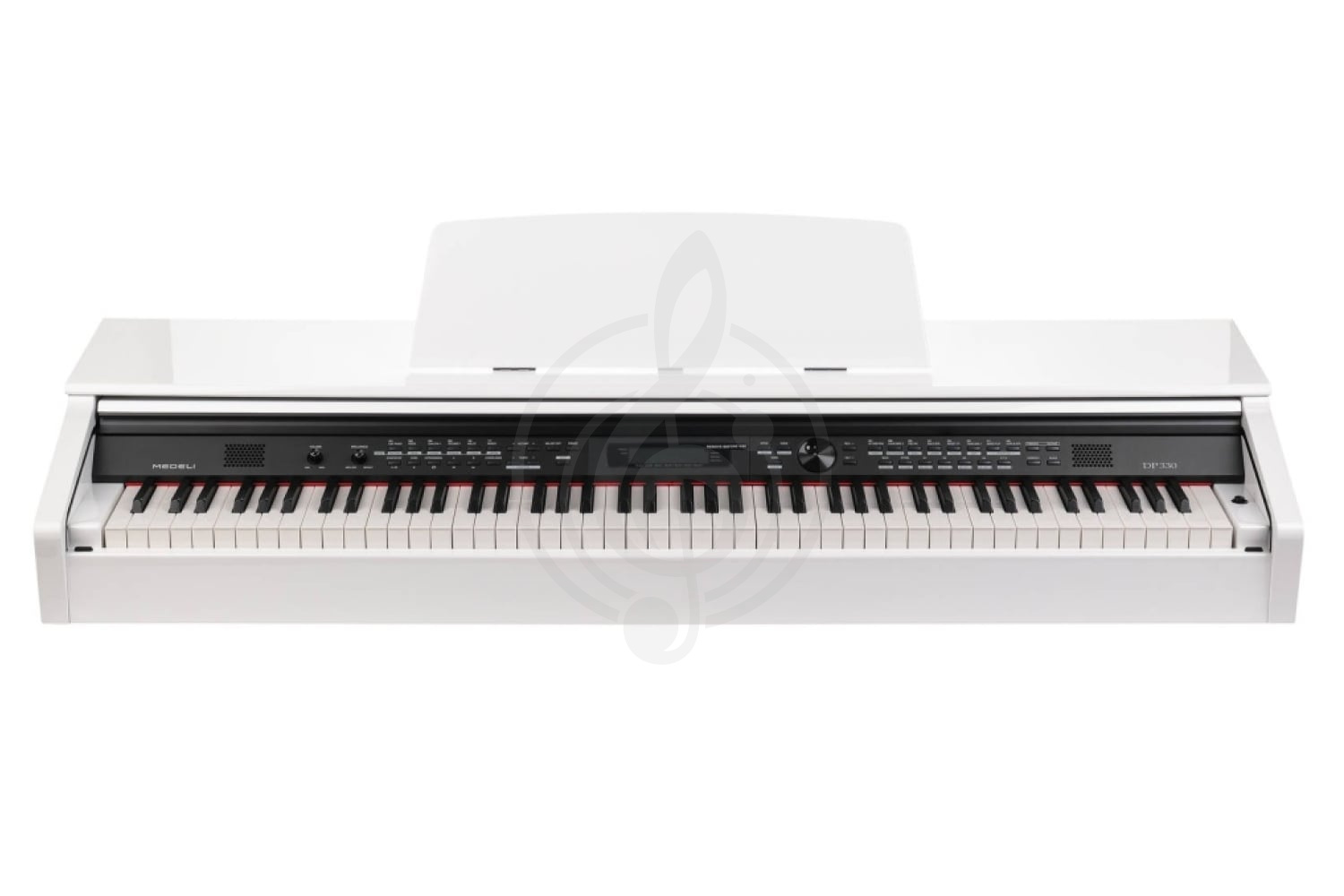 Цифровое пианино Medeli DP330-PVC-WH - Цифровое пианино, белое, сатин, Medeli DP330-PVC-WH в магазине DominantaMusic - фото 1