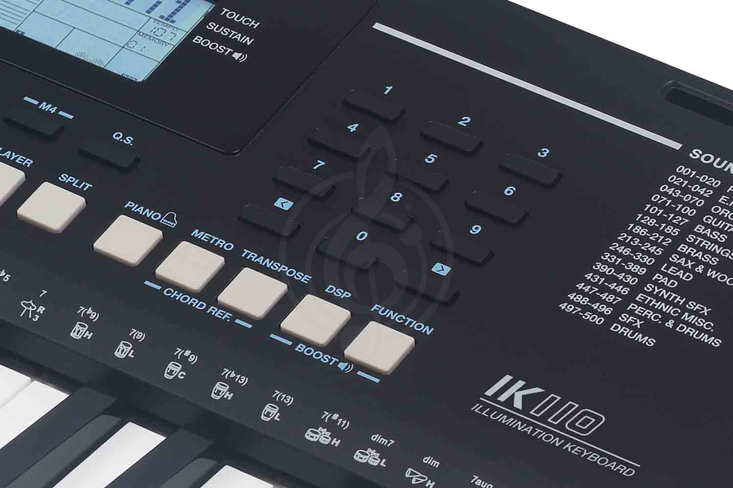 Домашний синтезатор Medeli IK110-BK - Синтезатор, 61 клавиша, с подсветкой, Medeli IK110-BK в магазине Доминанта мьюзик - фото 14