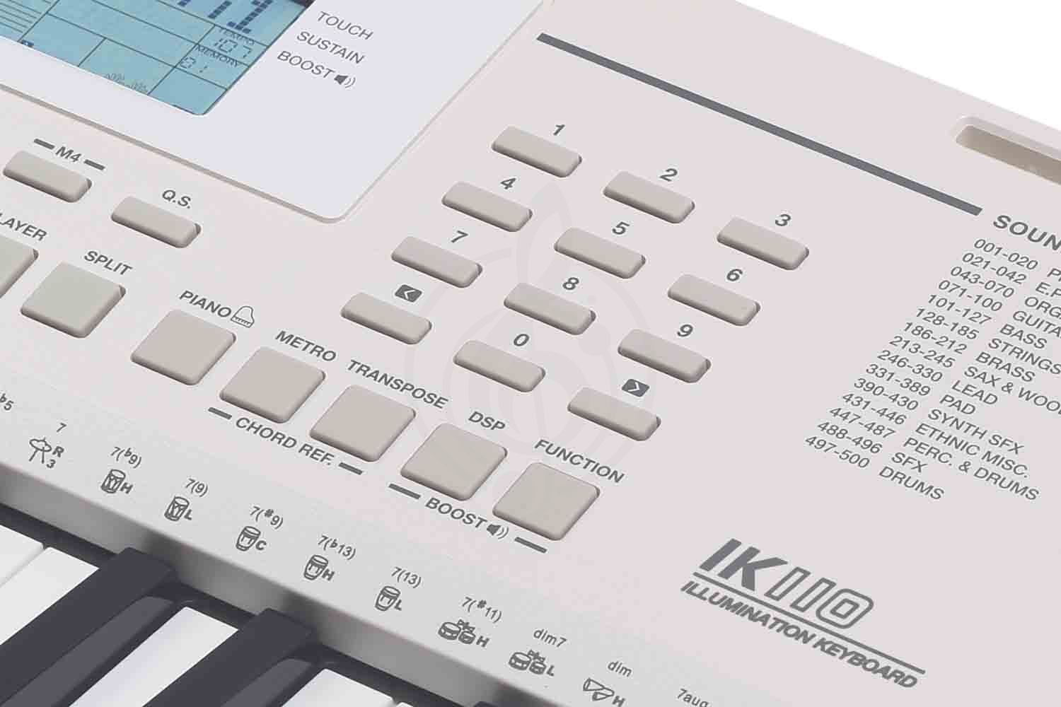 Домашний синтезатор Medeli IK110-WH - Синтезатор, 61 клавиша, с подсветкой, Medeli IK110-WH в магазине Доминанта мьюзик - фото 7