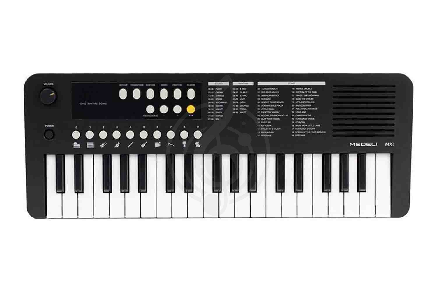 Детский синтезатор Medeli MK1-BK-Medeli - Синтезатор, 37 клавиш, Medeli MK1-BK в магазине DominantaMusic - фото 1