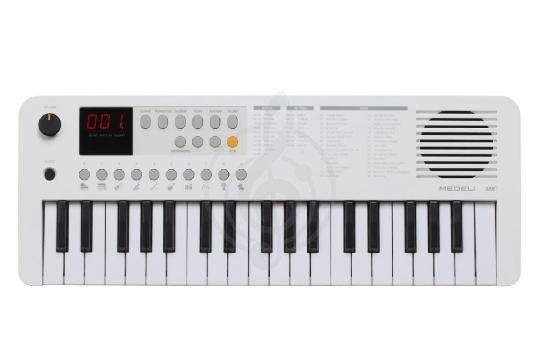 Изображение Medeli MK1-WH-Medeli - Синтезатор, 37 клавиш, белый