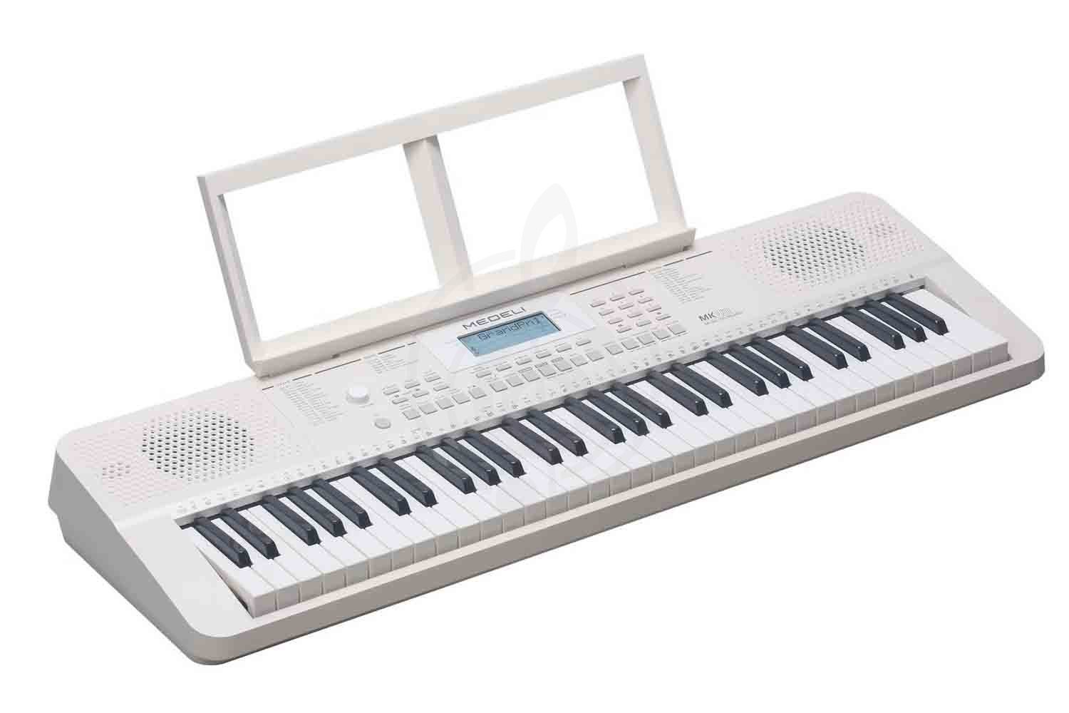 Домашний синтезатор Medeli MK110-WH - Синтезатор, 61 клавиша, Medeli MK110-WH в магазине Доминанта мьюзик - фото 2