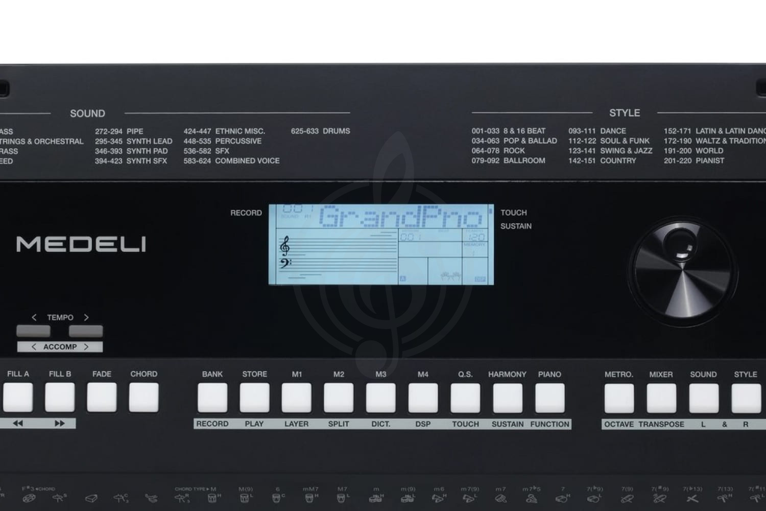 Домашний синтезатор Medeli MK300 - Синтезатор, 61 клавиша, Medeli MK300 в магазине DominantaMusic - фото 7