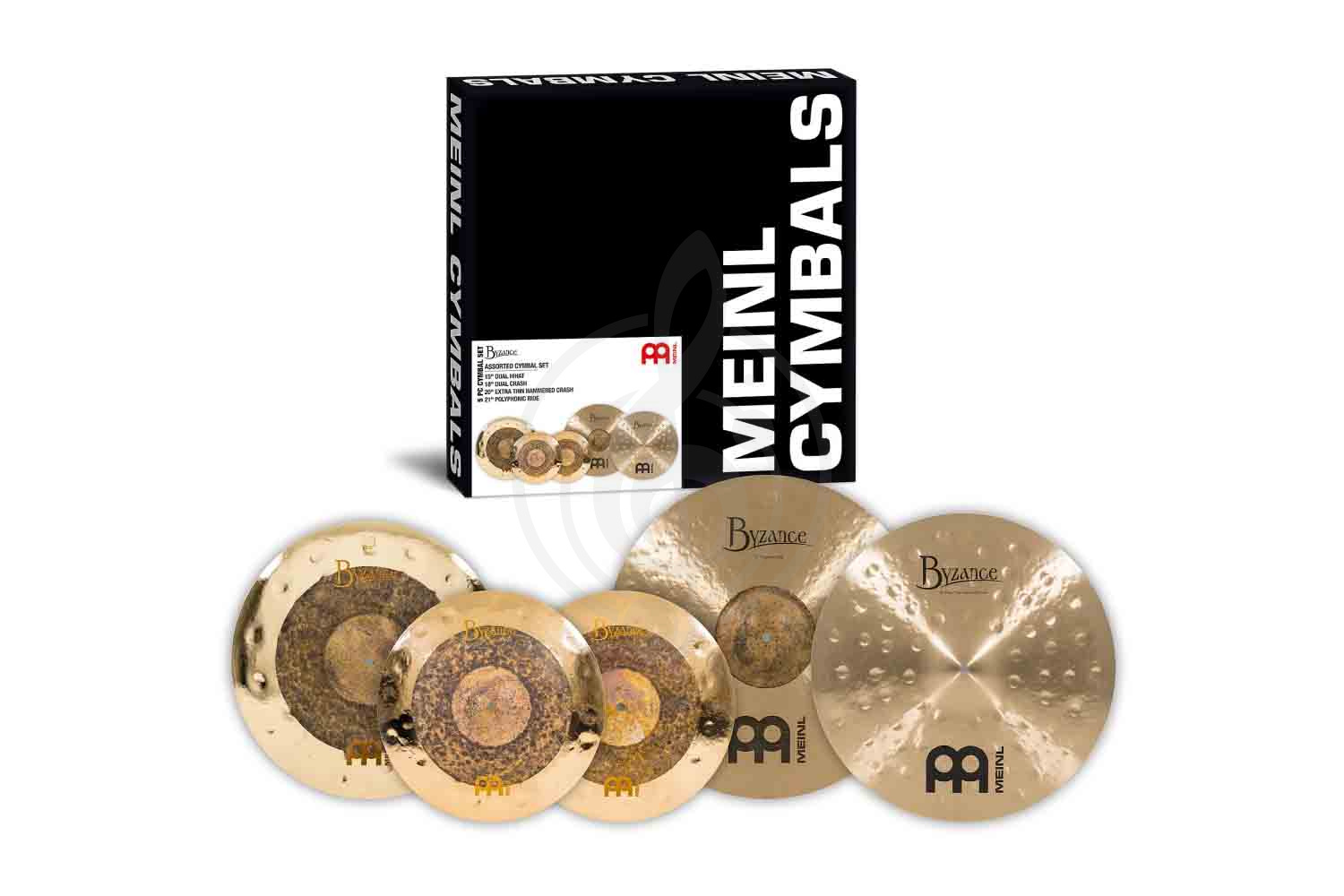 Комплект тарелок Meinl B15182021 Byzance Assorted - Комплект тарелок, Meinl B15182021 в магазине Доминанта мьюзик - фото 1